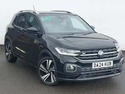 Begagnad VW T-Cross R-line 110 HK (80 kW) 2024 Svart SUV