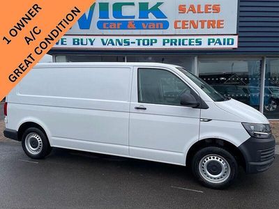 Used VW T6 Startline 101 HP (74 kW) 2018 White Van