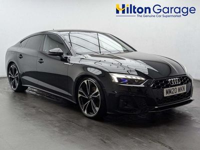 Used Audi A5 Sportback Design 190 HP (139 kW) 2020 Black Hatchback