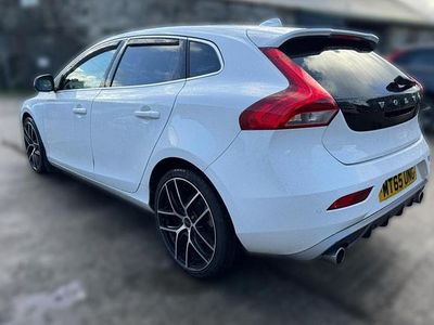 White Used 2015 Volvo V40 R-Design Hatchback | £7,495 (A bit pricey)