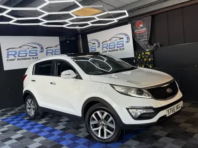 Used Kia Sportage 133 HP (97 kW) 2015 White SUV