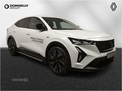 Matte satin pearl white Used 2024 Renault Rafale Techno Esprit Alpine SUV | £27,985 (Good price)