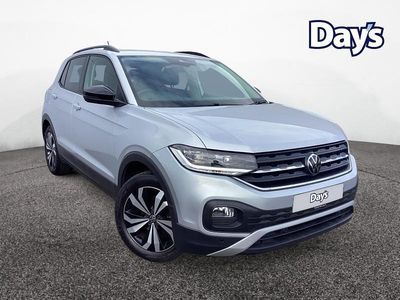 Used VW T-Cross Black Edition 95 HP (69 kW) 2023 Silver SUV