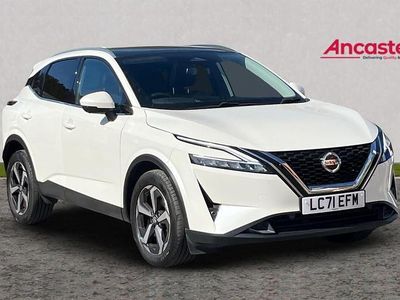 White Used 2021 Nissan Qashqai SUV | £16,475 (Fair price)