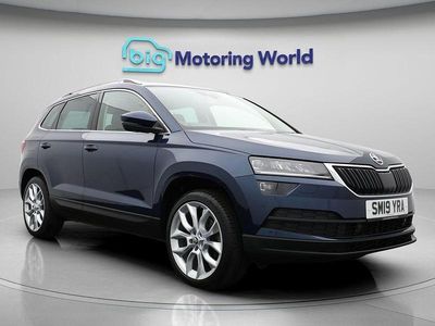 Blue Used 2019 Skoda Karoq SUV | £16,100 (Fair price)