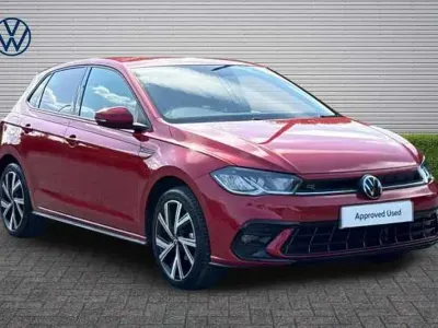 Used VW Polo R-line 95 HP (69 kW) 2023 Red Hatchback