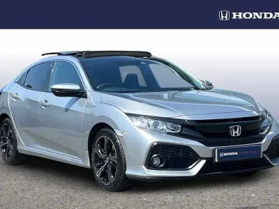 Used Honda Civic EX 120 HP (88 kW) 2019 Lunar silver Hatchback