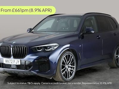Blue Used 2022 BMW X5 M Sport SUV | £39,914 (Super price)