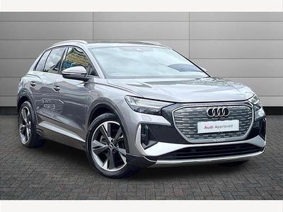 Used Audi Q4 e-tron S-Line 219 kW (299 HP) 2022 Grey SUV
