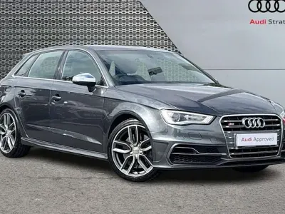 Used Audi S3 Sportback 300 HP (220 kW) 2015 Grey Hatchback