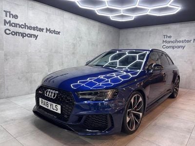 Used Audi RS4 Advanced 450 HP (330 kW) 2018 Blue Estate