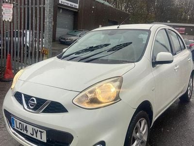 White Used 2014 Nissan Micra Acenta Hatchback | £1,999 (Good price)
