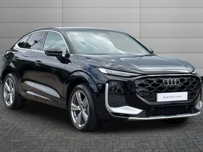 New Audi Q3 Sportback S-Line 148 HP (108 kW) 2026 Mythos black SUV