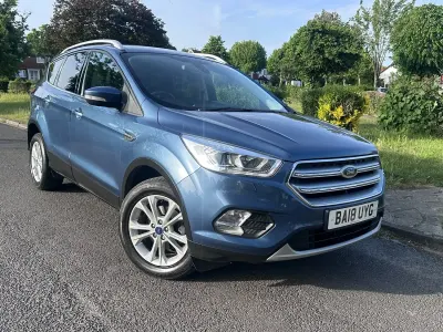 Used Ford Kuga Titanium 150 HP (110 kW) 2018 Blue SUV