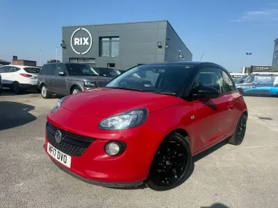 Used Vauxhall Adam S 70 HP (51 kW) 2017 Red Hatchback