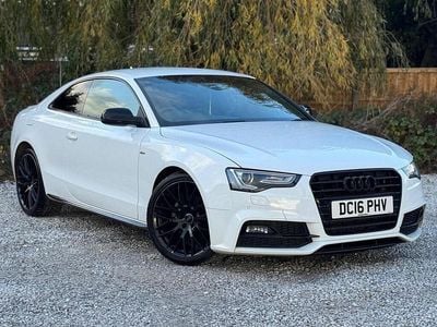 Used Audi A5 Black Edition 190 HP (139 kW) 2016 White Coupe
