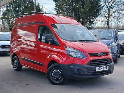 Used Ford Transit Custom 100 HP (73 kW) 2014 Red Van