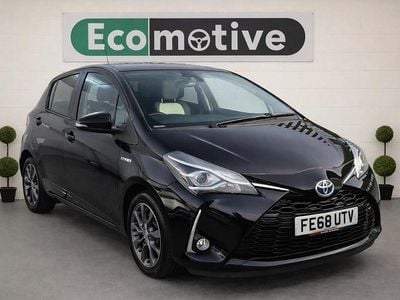Used Toyota Yaris Hybrid Design 2018 Black Hatchback