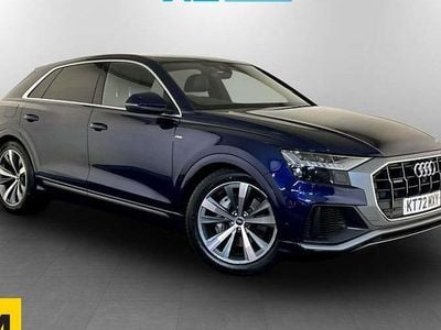 Blue Used 2022 Audi Q8 S-Line SUV | £40,495 (Super price)