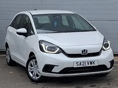 Second-hand Honda Jazz Hybrid 109 CP (80 kW) 2021 Alb Hatchback