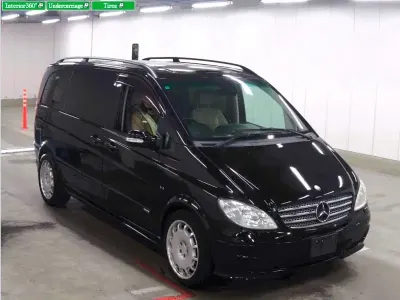 Used Mercedes Viano Luxury 258 HP (189 kW) 2008 Black MPV