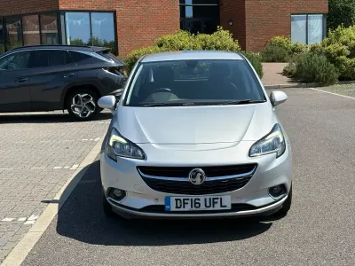 Used Vauxhall Corsa 90 HP (66 kW) 2016 Silver Hatchback