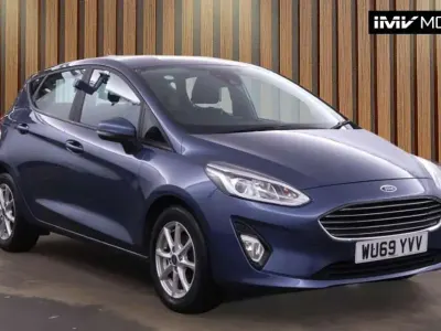 Used Ford Fiesta Zetec 2019 Blue Hatchback