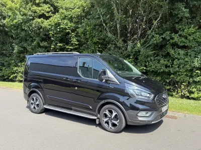 Used Ford Transit Custom Active 130 HP (95 kW) 2022 Black Van