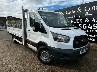 Used Ford Transit 130 HP (95 kW) 2017 White Pickup