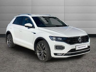 Begagnad VW T-Roc R-line 115 HK (84 kW) 2018 Vit SUV