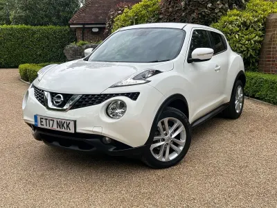 Used Nissan Juke N-Connecta 115 HP (84 kW) 2017 White SUV