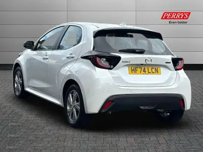 Novo Mazda 2 Exclusive-Line 114 HP (83 kW) 2025 Branco Citadino