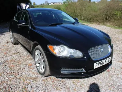 Used Jaguar XF Luxury 2010 Black Sedan