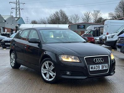 Used Audi A3 Sport 105 HP (77 kW) 2009 Black Hatchback