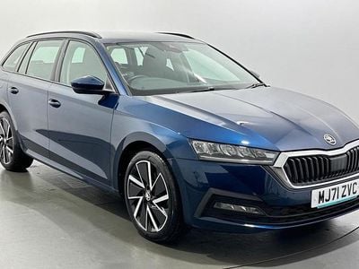 Blue Used 2021 Skoda Octavia SE Technology Estate | £13,257 (Good price)