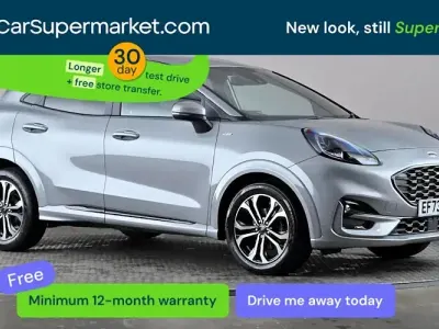 Używany Ford Puma ST-Line 125 KM (91 kW) 2023 Srebrny SUV
