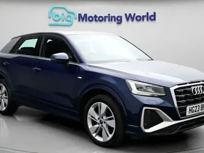 Used Audi Q2 S-Line 150 HP (110 kW) 2023 Blue SUV