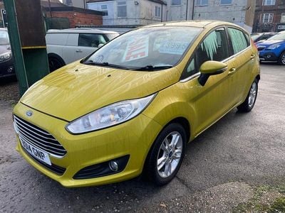 Yellow Used 2014 Ford Fiesta Zetec Hatchback | £2,995 (Good price)