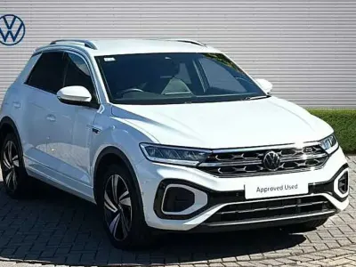 Used VW T-Roc R-line 150 HP (110 kW) 2025 White SUV