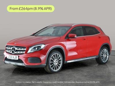 Used Mercedes GLA180 AMG line 122 HP (89 kW) 2019 Red SUV