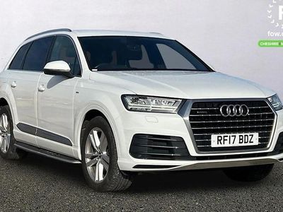 Used Audi Q7 S-Line 272 HP (200 kW) 2017 White SUV
