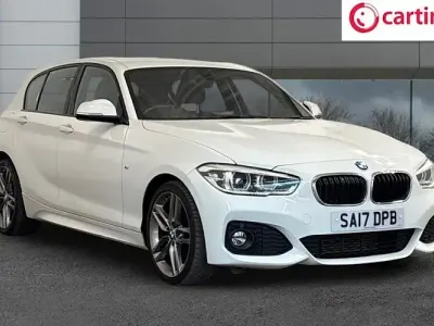 Used BMW 118 M Sport 136 HP (100 kW) 2017 White Hatchback