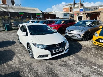 Used Honda Civic SE Plus 142 HP (104 kW) 2014 White Hatchback