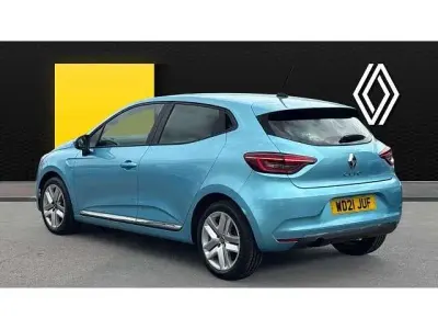 Used Renault Clio V Play 100 HP (73 kW) 2021 Blue Hatchback