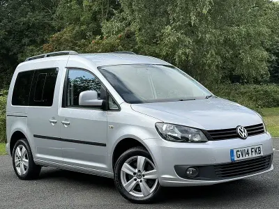 Used VW Caddy Life 140 HP (102 kW) 2014 Silver MPV