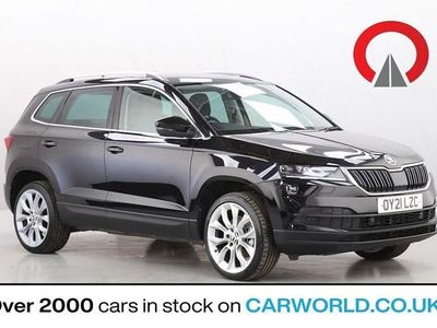 Used Skoda Karoq SE L 110 HP (80 kW) 2021 Black SUV