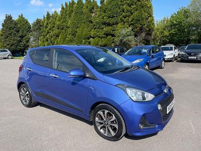 Używany Hyundai i10 Premium SE 87 KM (63 kW) 2019 Niebieski Hatchback