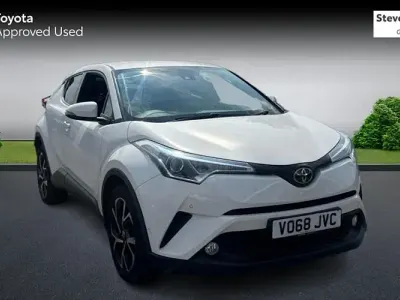 Used Toyota C-HR Design 116 HP (85 kW) 2018 White SUV
