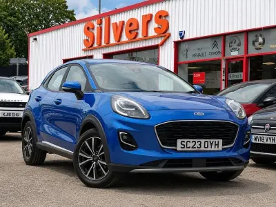 Used Ford Puma Titanium 125 HP (91 kW) 2023 Silver SUV