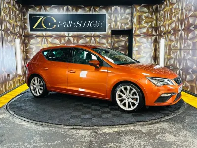 Used Seat Leon FR Sport 190 HP (139 kW) 2018 Orange Hatchback